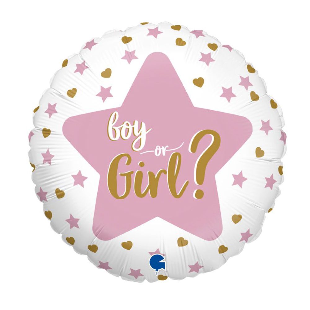 Μπαλόνι Foil Gender Reveal  45εκ.