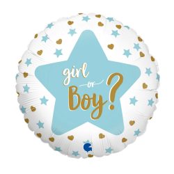 Μπαλόνι Foil Gender Reveal  45εκ.