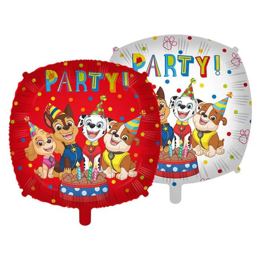 Μπαλόνι Foil Τετράγωνο Paw Patrol 45εκ.