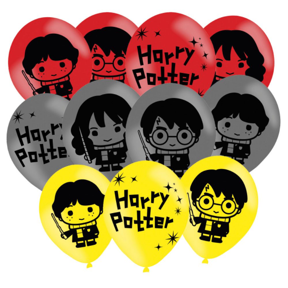 Μπαλόνι Latex 6τμχ Harry Potter 30εκ.