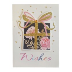 Κάρτα 3D Wishes  17x12,5εκ.