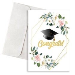 Κάρτα Αποφοίτησης Congrats  17x10εκ.