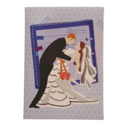 Κάρτα Γάμου Σχ.1  9,6x4,7εκ.