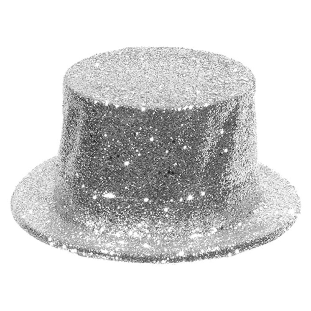 Καπέλο Glitter Ασημί