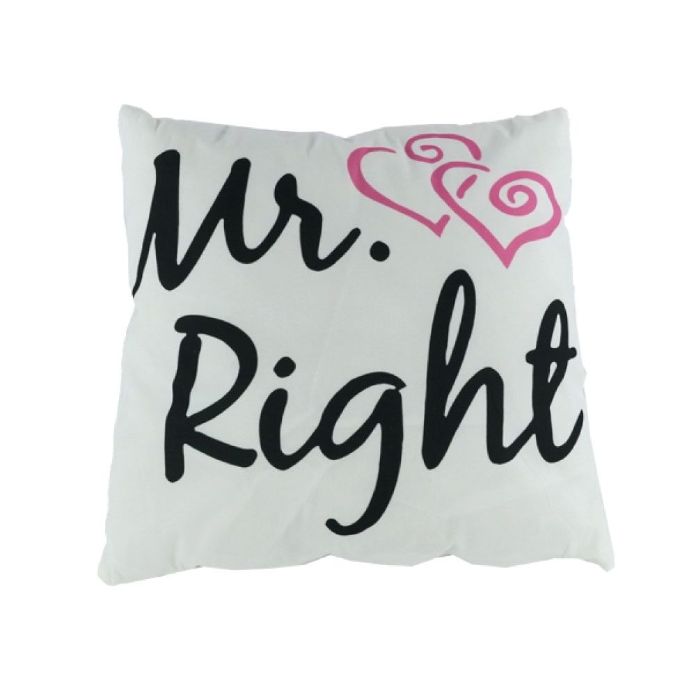 Μαξιλάρι Mr Right  45εκ.