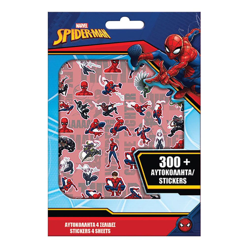 Αυτοκόλλητα 300+ Spiderman