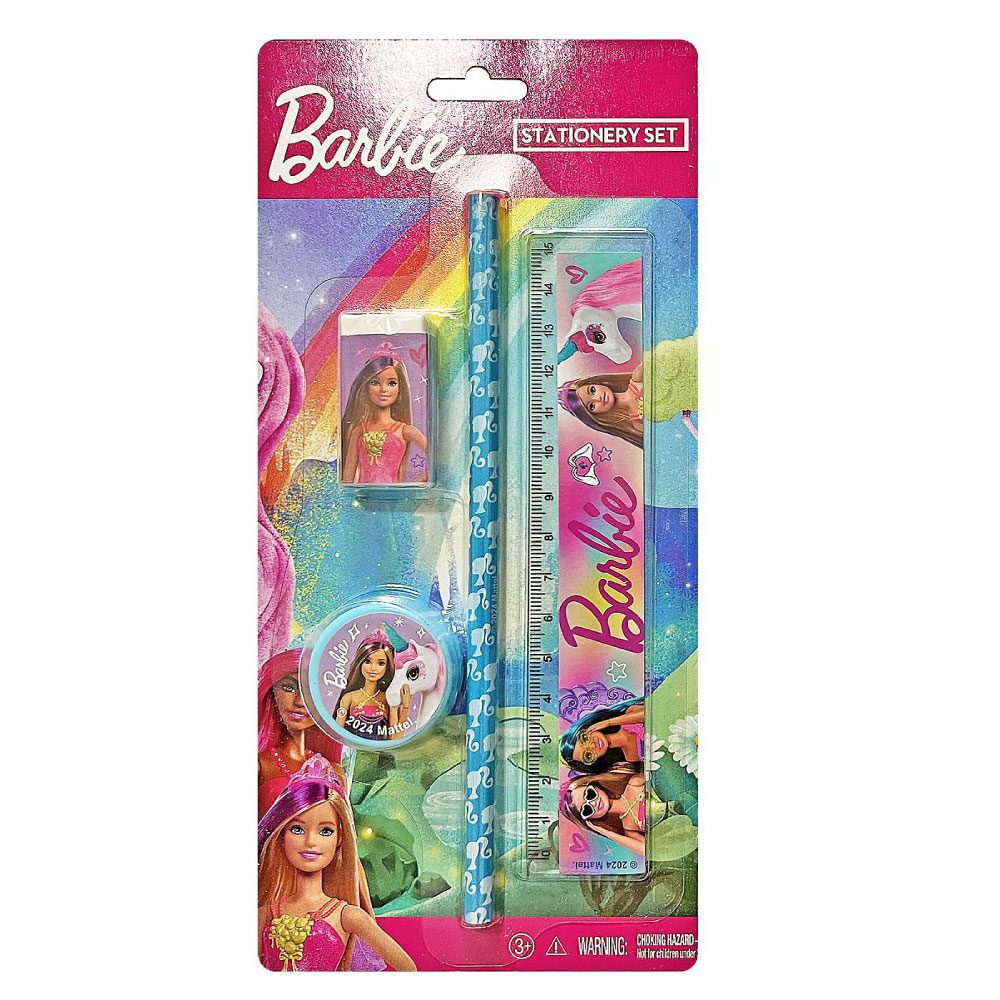 Σχολικό Σετ 4τμχ Barbie