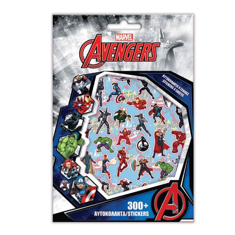 Αυτοκόλλητα 300+ Avengers