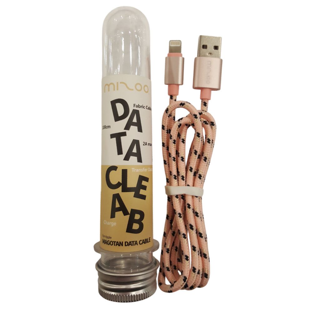 Καλώδιο Φόρτισης USB Lightning Ροζ