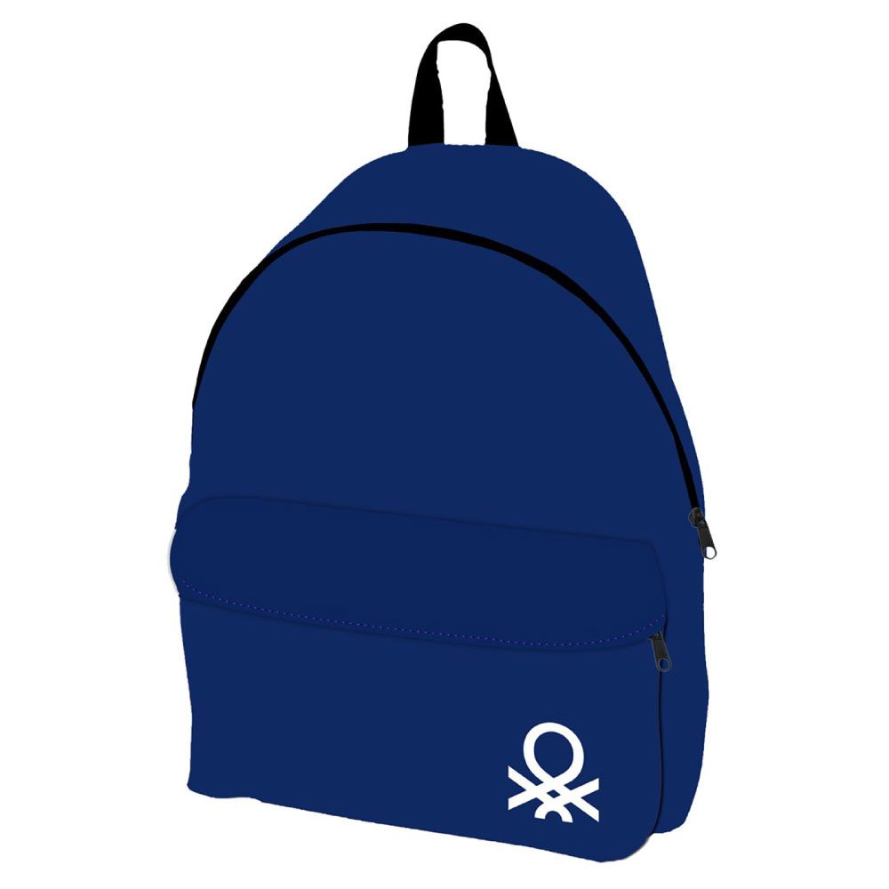 Τσάντα Πλάτης Μπλε Benetton 41x30x17εκ.